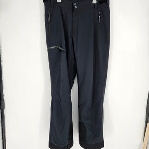 Obermeyer Pants Mens Large 25087 Snow Ski Hiking Outdoors Black Comfortable